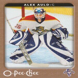 Alex Auld - 2006/2007 O Pee Chee Hockey Card
